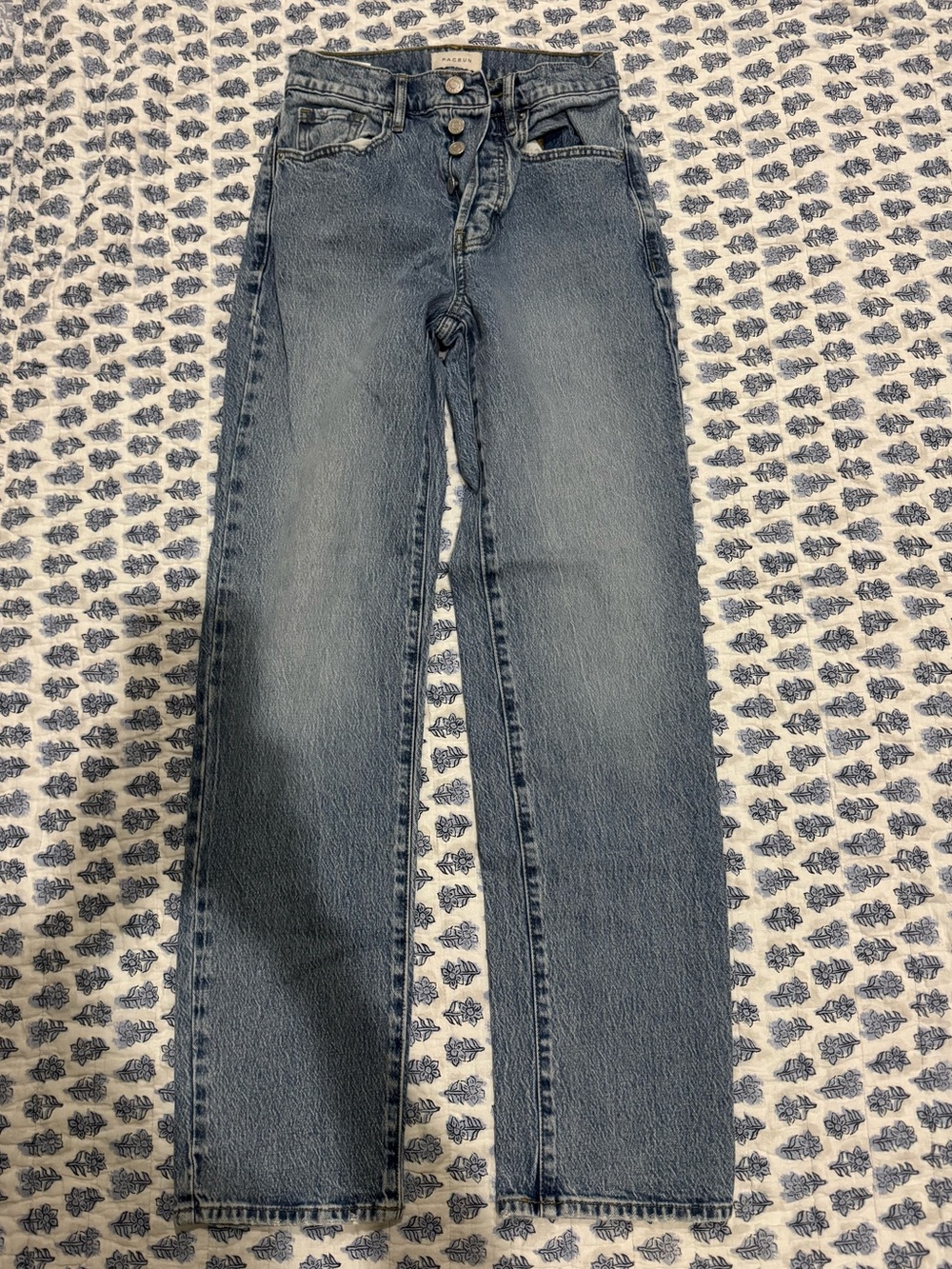 PacSun Men's Medium Blue Straight Jeans
